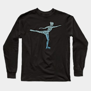 Figure Skating Ice Skate Figure Skater Long Sleeve T-Shirt